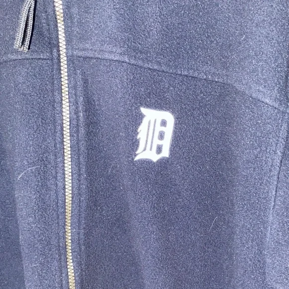 Antigua Men’s Large Detroit Tigers Fleece Jacket - Picture 3 of 5